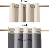 Deconovo Full Blackout Curtains Thermal Insulated 46 x 54 Inch Pair view 5
