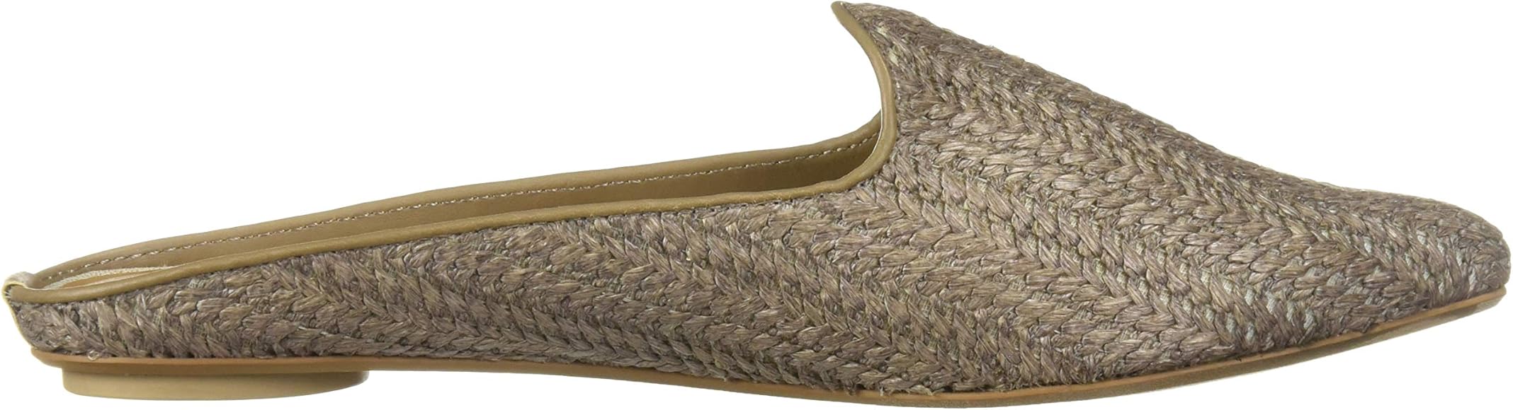 grant natural raffia woven loafer slides