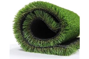 ALTRUISTIC 7FTX13FT Realistic Artificial Grass for Dogs Indooor Outdoor Decor, 1.38 Inch 70 oz Extra-Heavy & Thick Garden Law