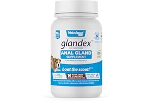 Glandex Dog & Cat Anal Gland Fiber Supplement Powder with Pumpkin & Digestive Enzymes – Vet Recommended Healthy Bowels & Dige