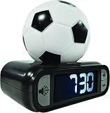 Lexibook Football Nightlight Alarm Clock RL800FO Black White view 2