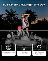 Tapo TC82 2K Wireless Outdoor Security Camera Battery AI Detection Color Night view 5