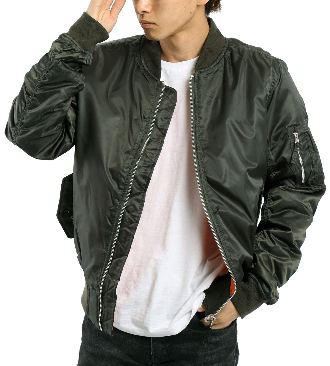 Mua Marukawa Power Jeans Value Ma 1 Men S Flight Jacket 5 Colors Millitary Camouflage Tren Amazon Nhật Chinh Hang 21 Fado