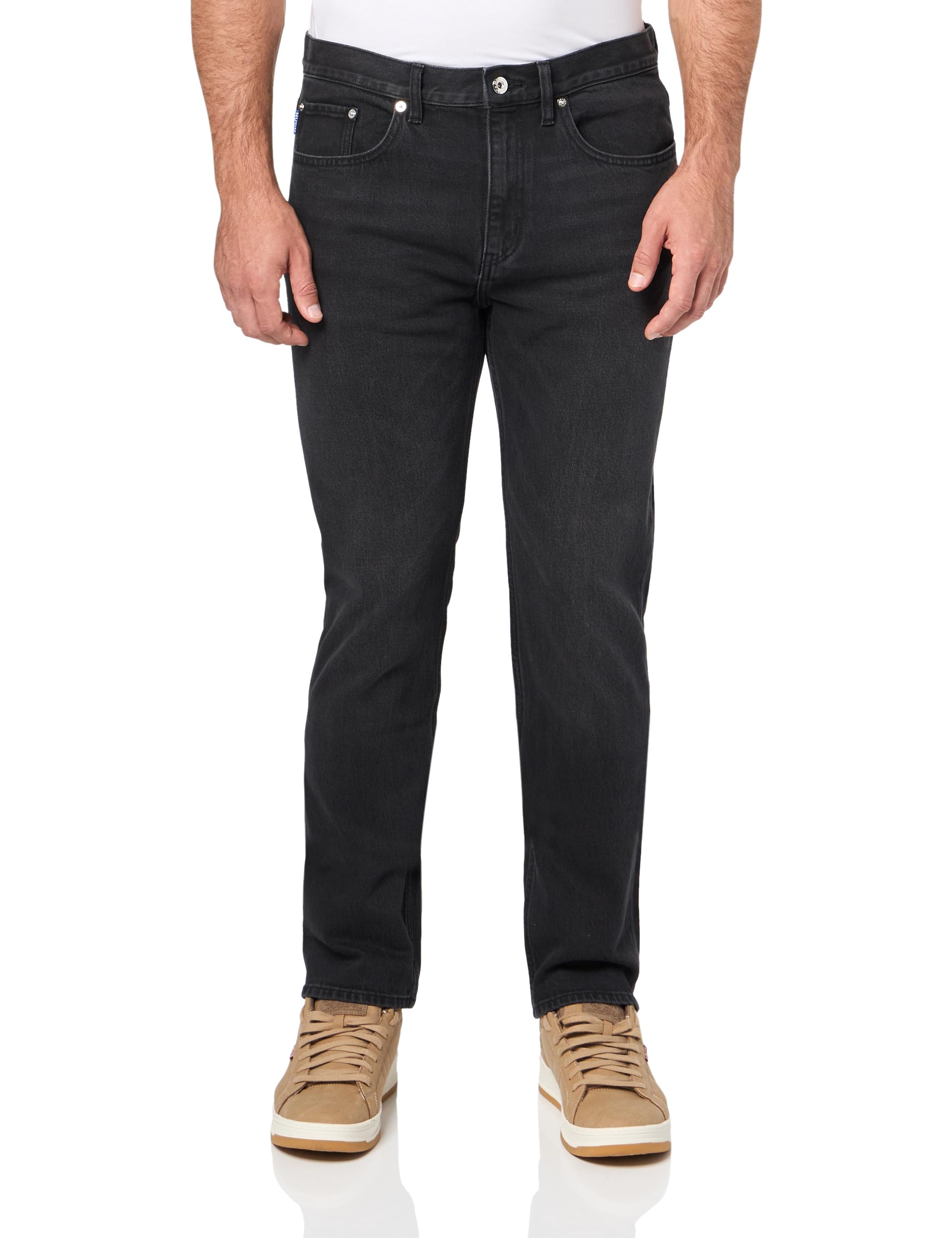 HUGO Ash Slim Fit Jeans stone grey 3532