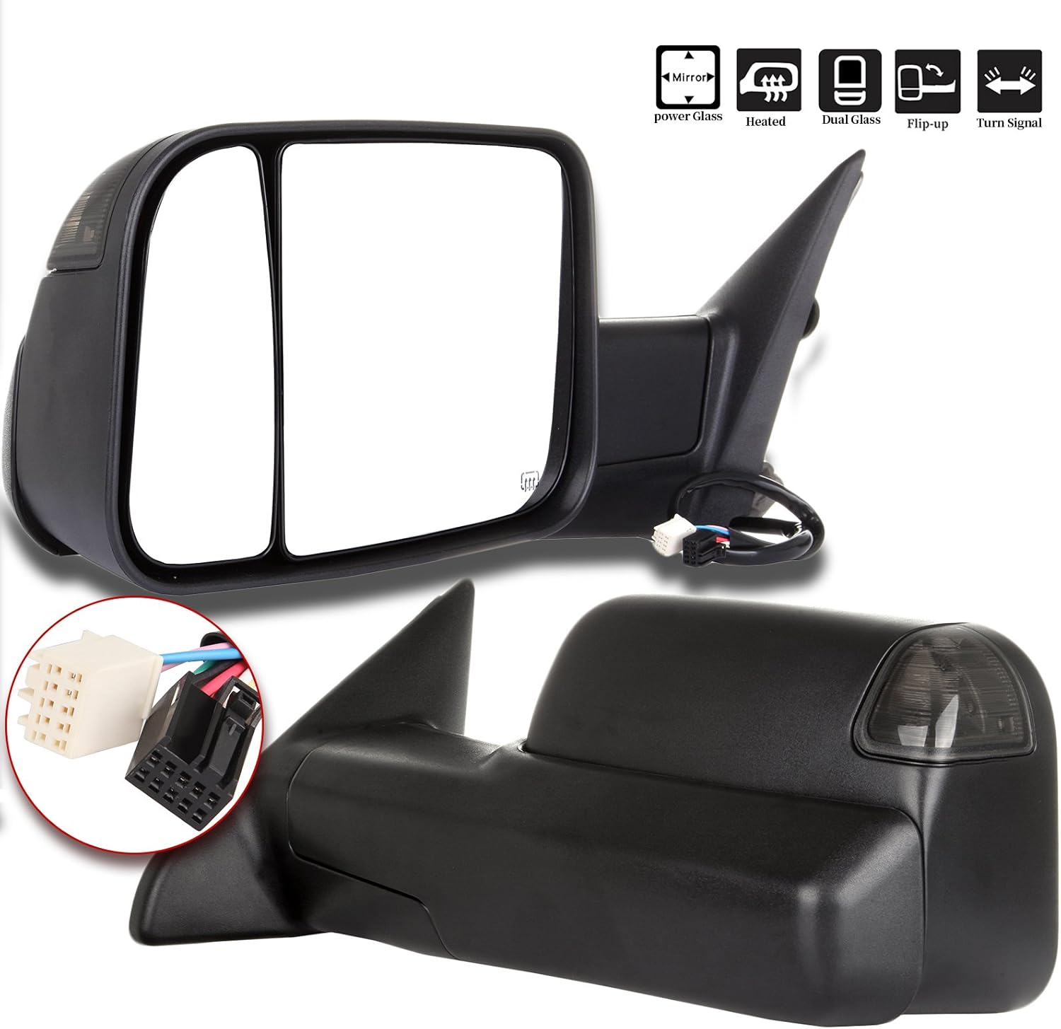 Dodge Ram 1500 Towing Mirrors