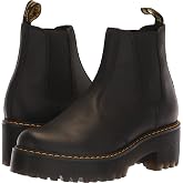 Dr. Martens Women's Rometty Leather Heeled Chelsea Boot