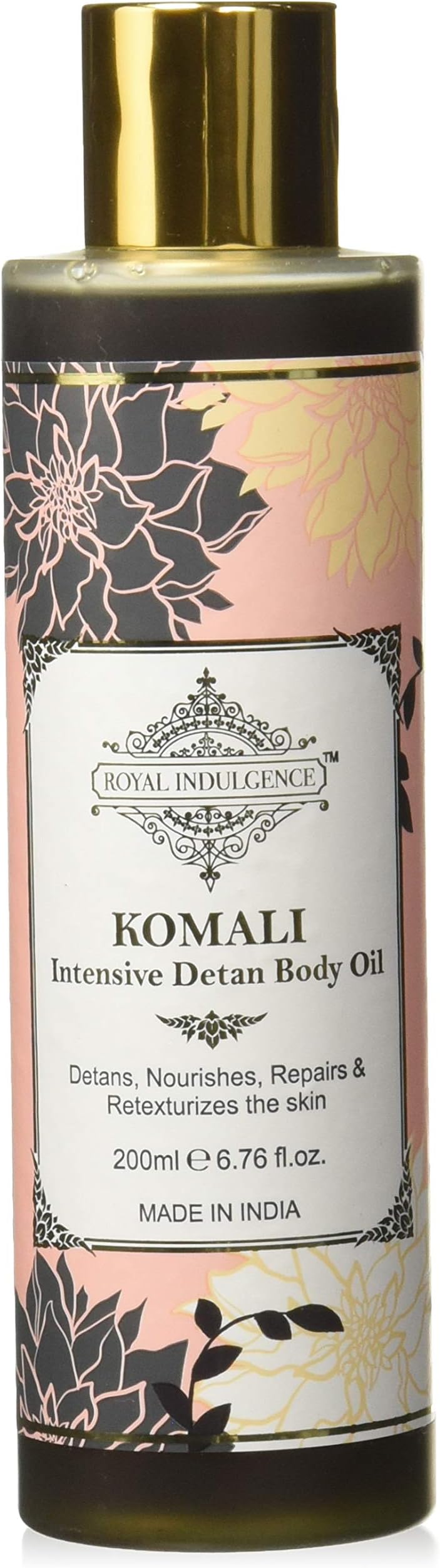 royal indulgence Komali Intensive Detan Body Oil (200ml) - Instantly removes tan, brighten & retexturize the skin
