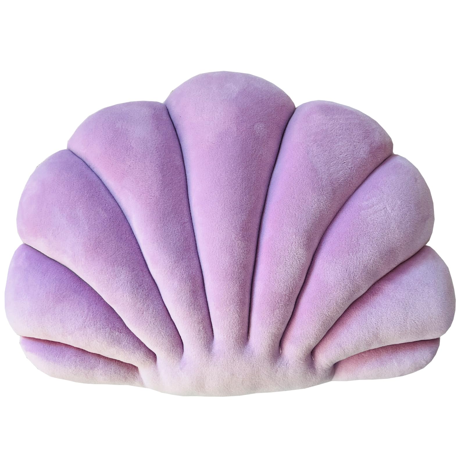 YRXRUS Shell Pillow, Light Purple Seashell