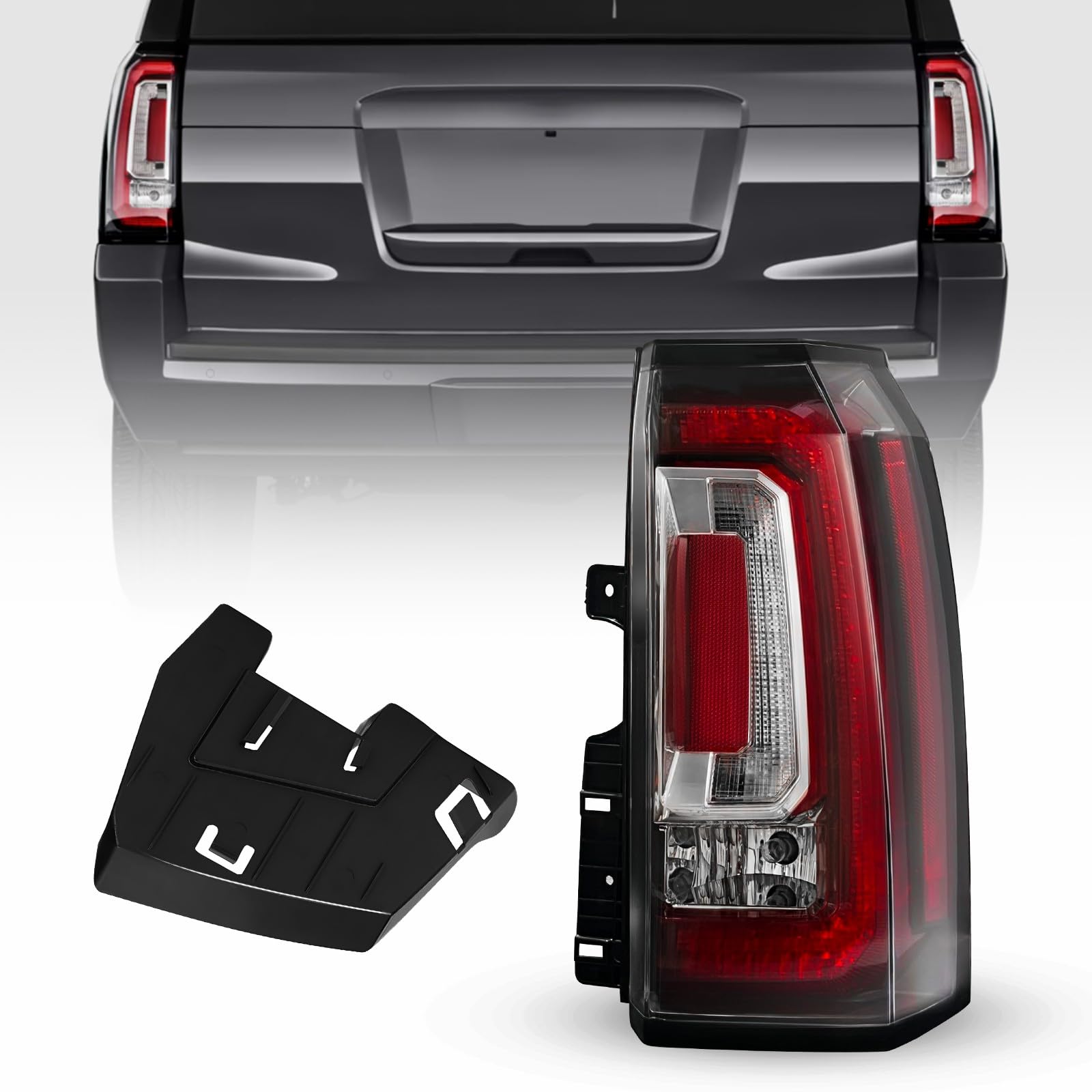 Photo 1 of AUTOONE GMC YUKON Tail Light Assembly with Original LED bulbs for 2015-2020 YUKON & YUKON XL Rear Lights Assembly, Passenger Side(RH)