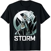 Marvel X-Men Storm The Calm Before Profile Graphic T-Shirt T-Shirt