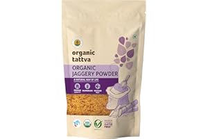 Organic Tattva Jaggery Powder, 500g USDA Certified