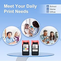 PG-240 XL/CL-241 XL Ink Cartridges Replacement for