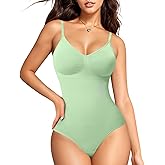 Nebility Shapewear for Women Tummy Control Shapewear Bodysuits Seamless Body Shaper Waist Trainer Body Suit