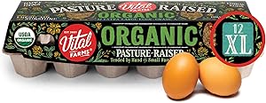 Vital Farms Organic Pasture-Raised XL Eggs 12ct