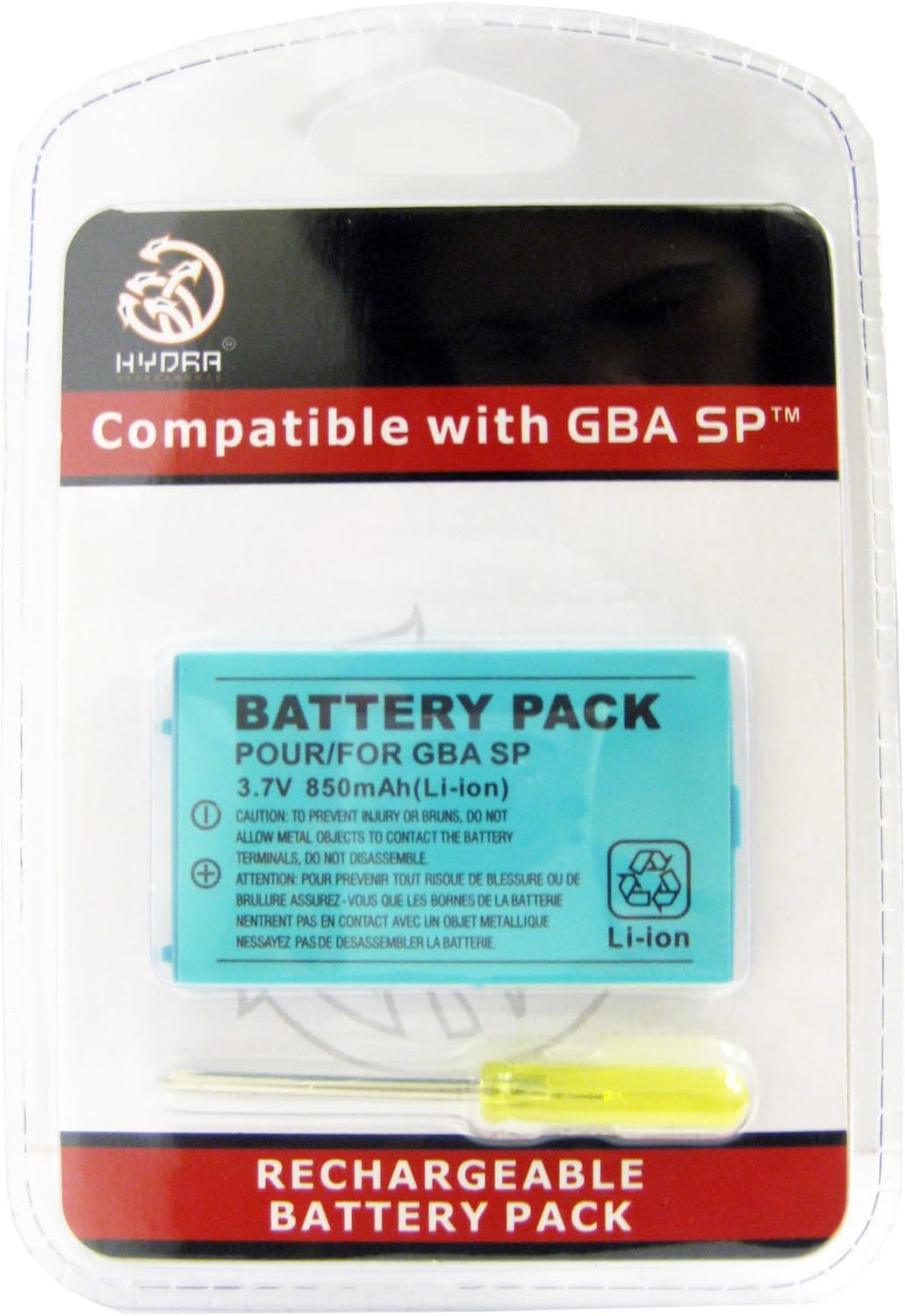 Game Boy Advance SP / GBA SP Replacement Battery Pack