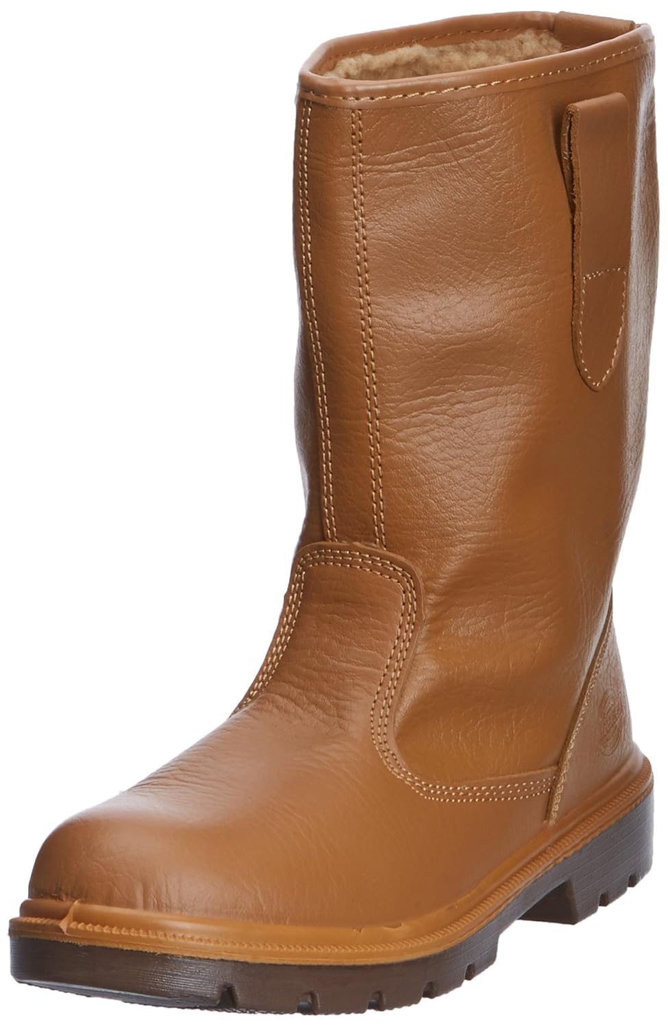 Dickies Men's Fur Lined Rigger Safety Boots FA23350 Tan 12 UK, 47 EU