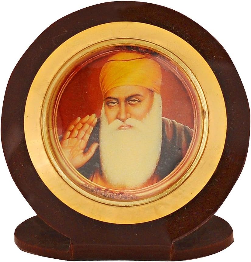 Leganza Guru Nanak Showpiece for Home Temple Office Car - Nanak Dev Idol, Gift for Friends Family