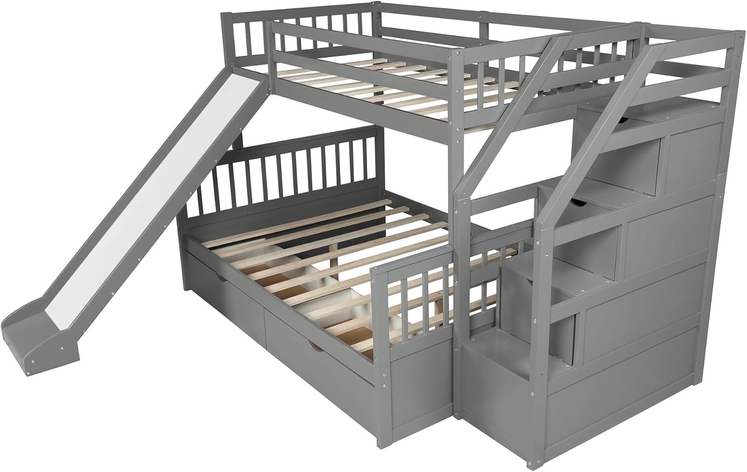 willis twin over full bunk bed with drawers