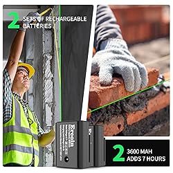 16 Lines Laser Level 4x360° Self Leveling Green