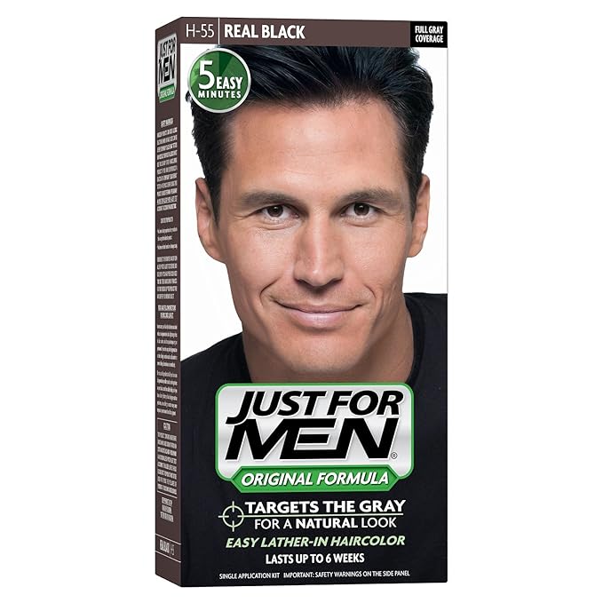 Amazon Com Just For Men Just For Men Shampoo In Hair Color Real