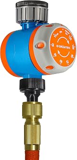 GRÜNTEK Mechanical Water Timer, 15-120 Min Automatic Tap Control view 4