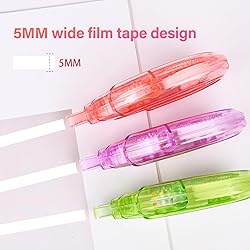 Vobou White Correction Tape, Easy To Use Applicator