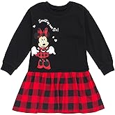Disney Junior Girls Fleece Dress Toddler to Big Kid Sizes (2T - 14-16)