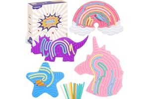 MoKo Sensory Activity Board, Double-Sided Silicone Sensory Activity Board with 44 Strings, Fidget Toys for Calming, Stress, A