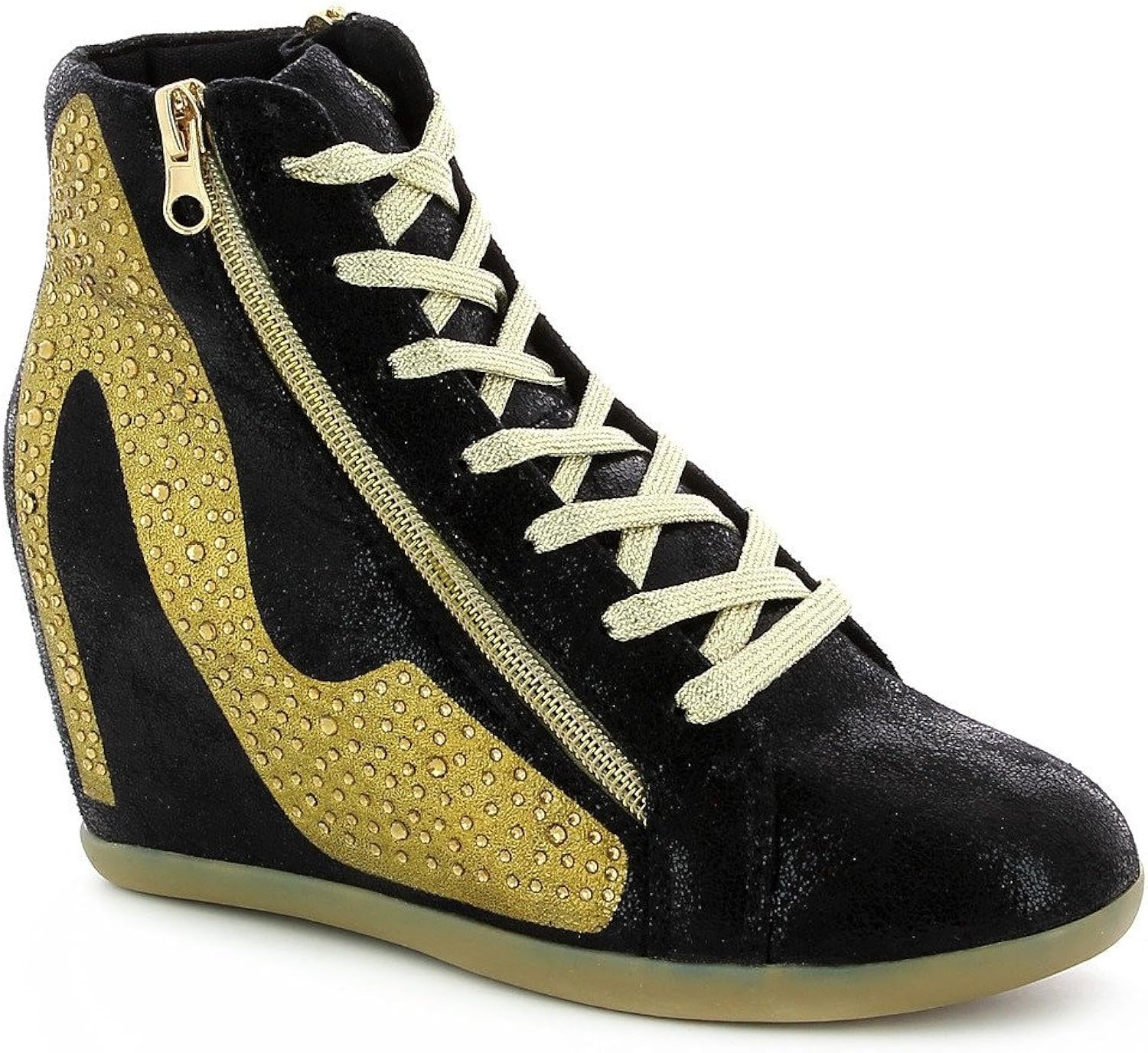 basket compensée argentée