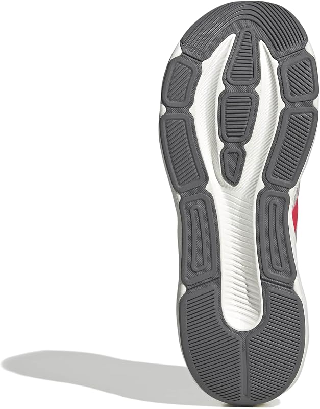 Hombre Galaxy 8 Running Shoes, Cloud White/Lucid Red/Grey One, 48 EU