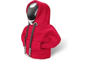 HEVLE Gear Shift Hoodie, Gear Shift Cover, Funny Car Gear Shift Cover, Automotive Interior Cute Gadgets, Automotive Interior Accessories and Decoration (Red)