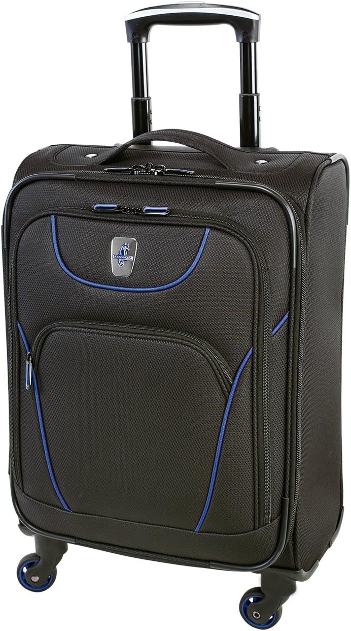 Atlantic Ribbon 2 CarryOn Luggage 19inch, Black/Blue, International