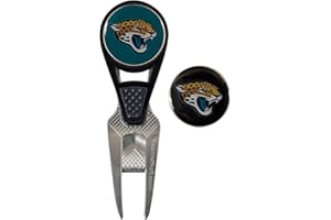 TEAM EFFORT NFL CVX Ball Mark Repair Tool & 2 Ball Markers