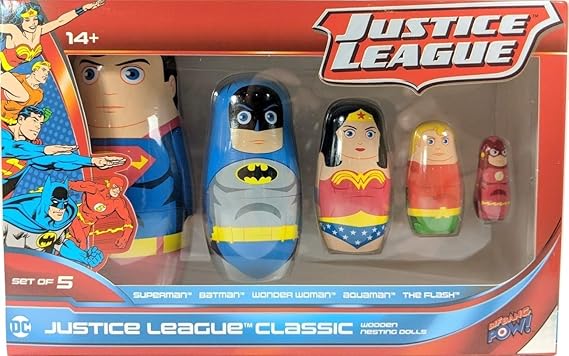 justice league nesting dolls