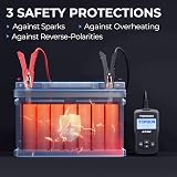 TOPDON BT50 Car Battery Tester 12V 100-2000 CCA Multi-Standards view 6