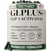 GLP-1 Supplement for Weight Management &amp; Appetite Suppressant, 60ct | Appetite Control, Cravings &amp; Healthy Metabolism, and Gut Health Support: Berberine with Probiotic &amp; Prebiotic