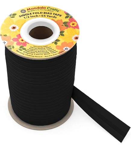 Prym 903071 - Nastro sbieco in cotone, 100% CO, 20 mm, piegatura: 40/20 mm, 3 m