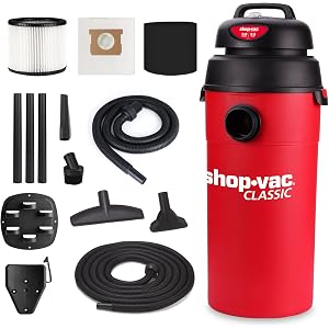 Shop-Vac 5 Gallon 5.5 Peak HP Wall Mountable Wet/Dry Vacuum