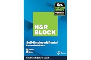 [OLD VERSION] H&R Block Tax Software Premium 2019 [Amazon Exclusive] [PC Download]