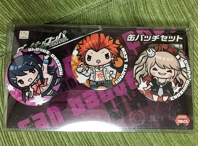 Amazon Co Jp ダンガンロンパ 缶バッジ 舞園 桑田 江ノ島 プライズ