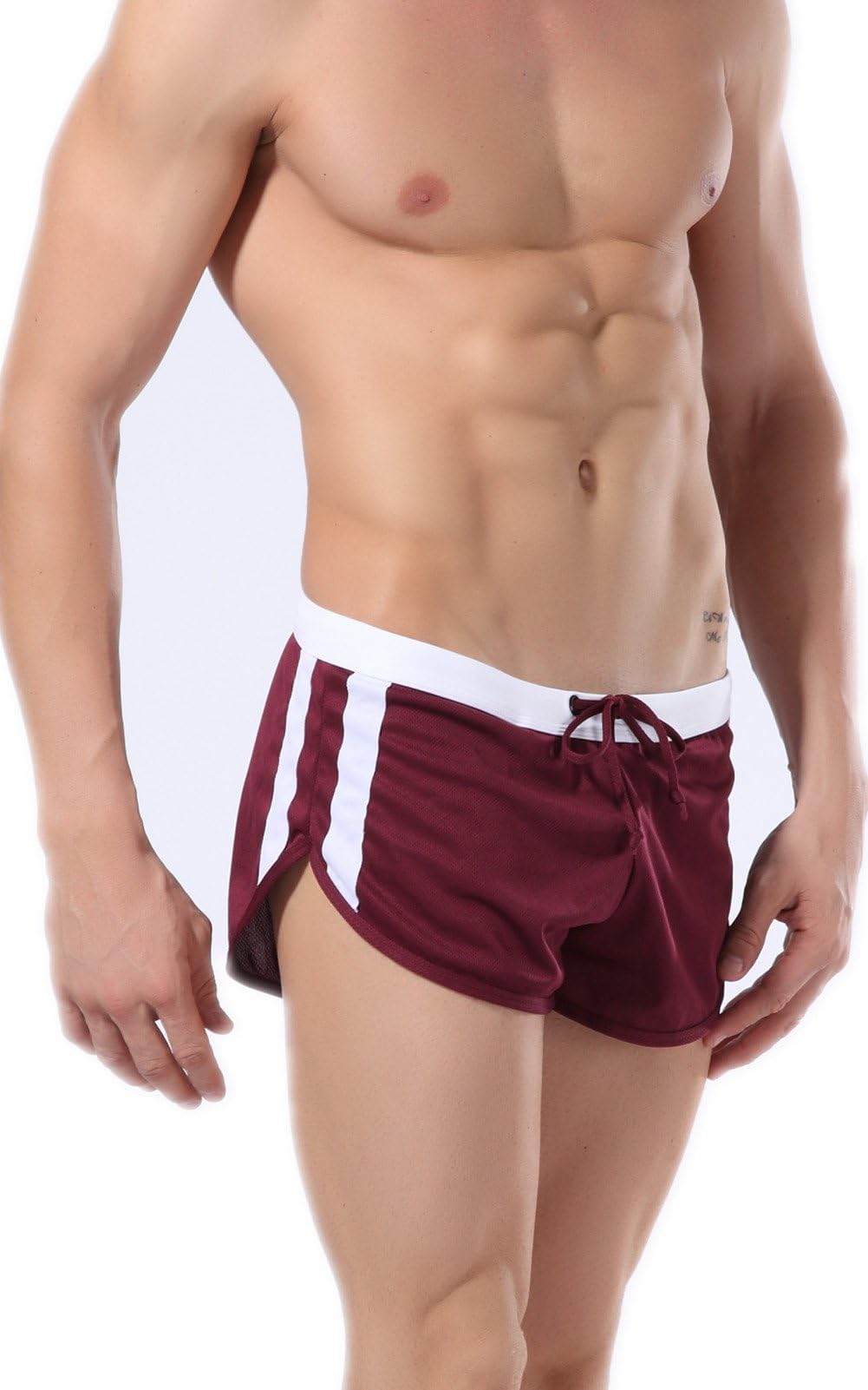 G Sir Mens Ultra Light Active Running Training Jogging Marathon Shorts Home Pants With Jockstrap Inside