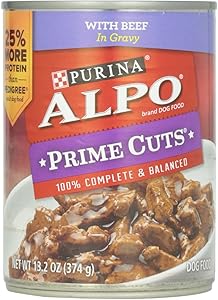 Alpo Prime Cuts Wet Dog Food, With Beef in Gravy, 13.2 Oz Can