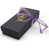 DOERAYM Blue Light Glasses for Women - Anti Glare Gaming and Computer Use with Comfort Fit