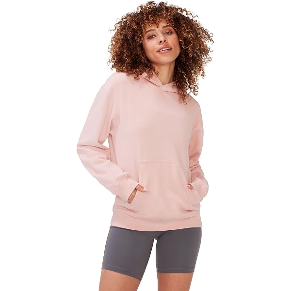 Ladies Ruched Sleeve Fleece Oversized Hooded Sweatshirt Hoodie Womens – LUXE DIVA