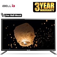 iBELL 98 cm (40 inches) HD Ready LED TV IBLLE401H (Black) (2019 Model)