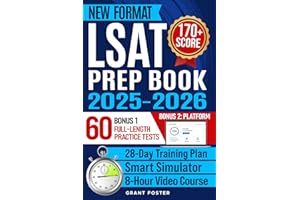 LSAT Prep Book 2025-2026: 60 Full-Length Practice Tests & New Digital Format | Law School Admission Study Plan | Master Logic