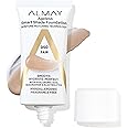 Almay Anti-Aging Foundation, Smart Shade Face Makeup with Hyaluronic Acid, Niacinamide, Vitamin C & E, Hypoallergenic-Fragrance Free, 050 Fair, 1 Fl Oz (Pack of 1)