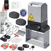 4400lbs Automatic Sliding Gate Opener with APP Control &amp; 4 Remotes | 750W Heavy Duty Electric Sliding Gate Motor Kit with Wireless Keyboard