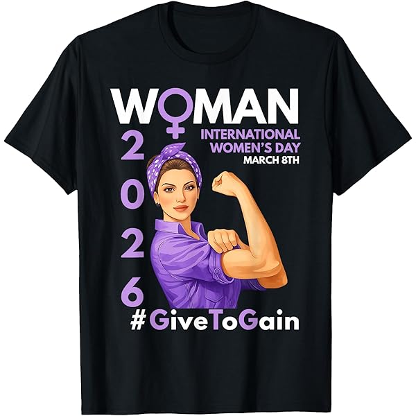 Tシャツ(半袖/袖なし) International Women's Day Tee International Women's Day T-shirt | Empowered Women Graphic Tee - Etsy