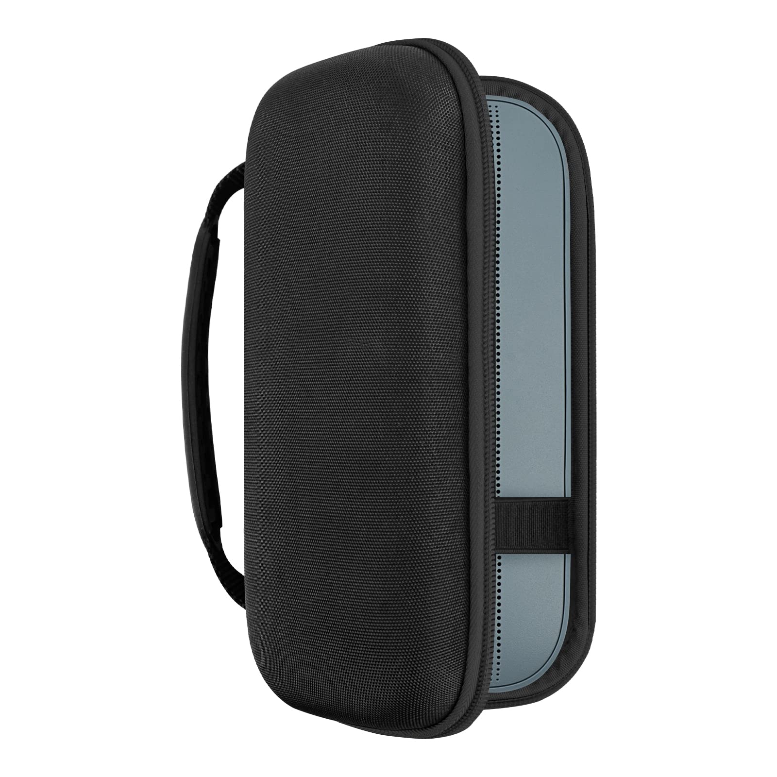 Geekria Speaker Case Compatible with Bose SoundLink Flex 2nd Gen, SoundLink Flex, Replacement Hard Shell Portable Speaker Protective Carrying Bag with Cable Storage (Black)
